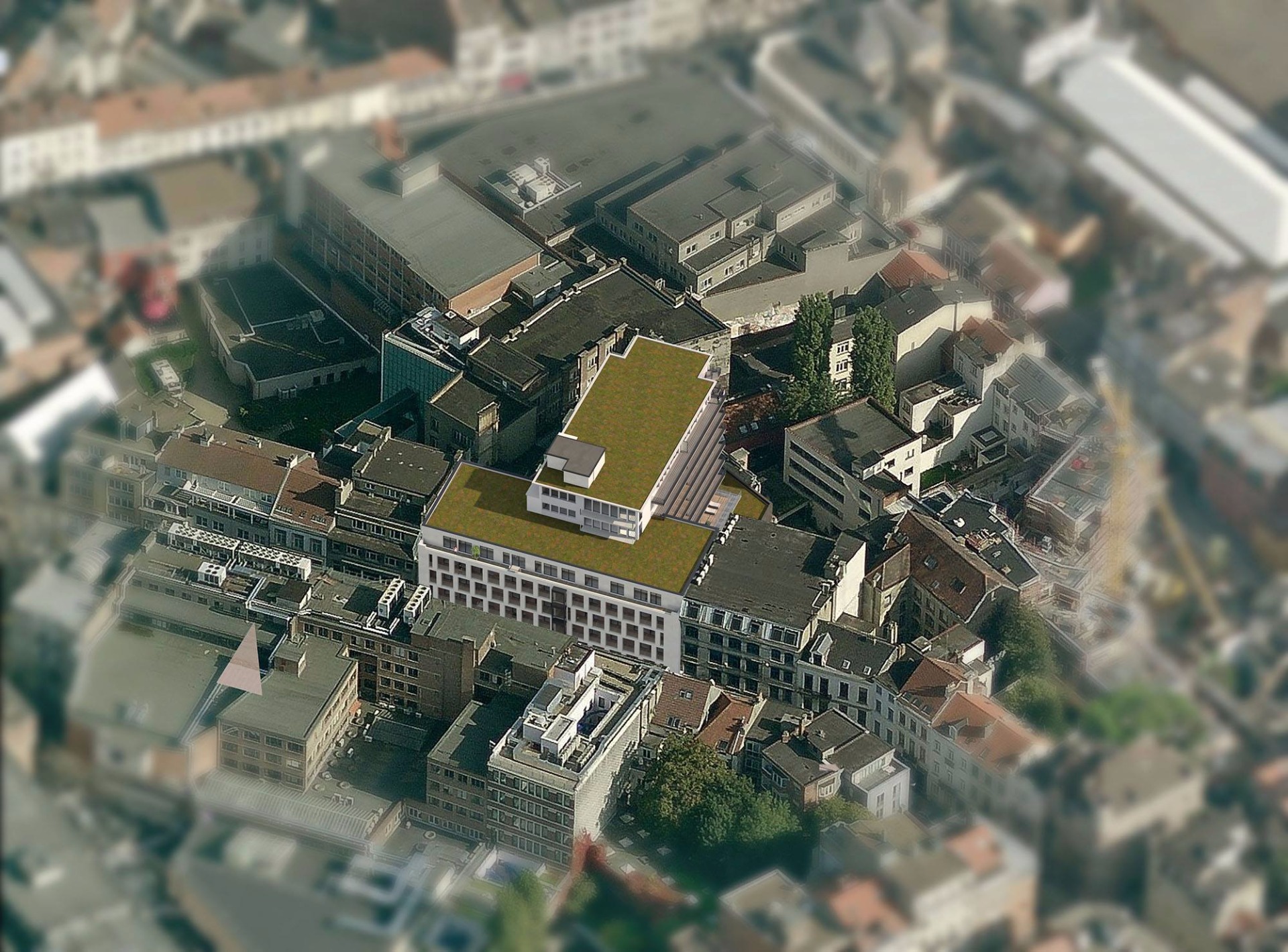 Inplanting projecten in Brussel Capital Construct